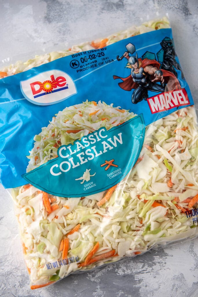 bag of dole coleslaw mix