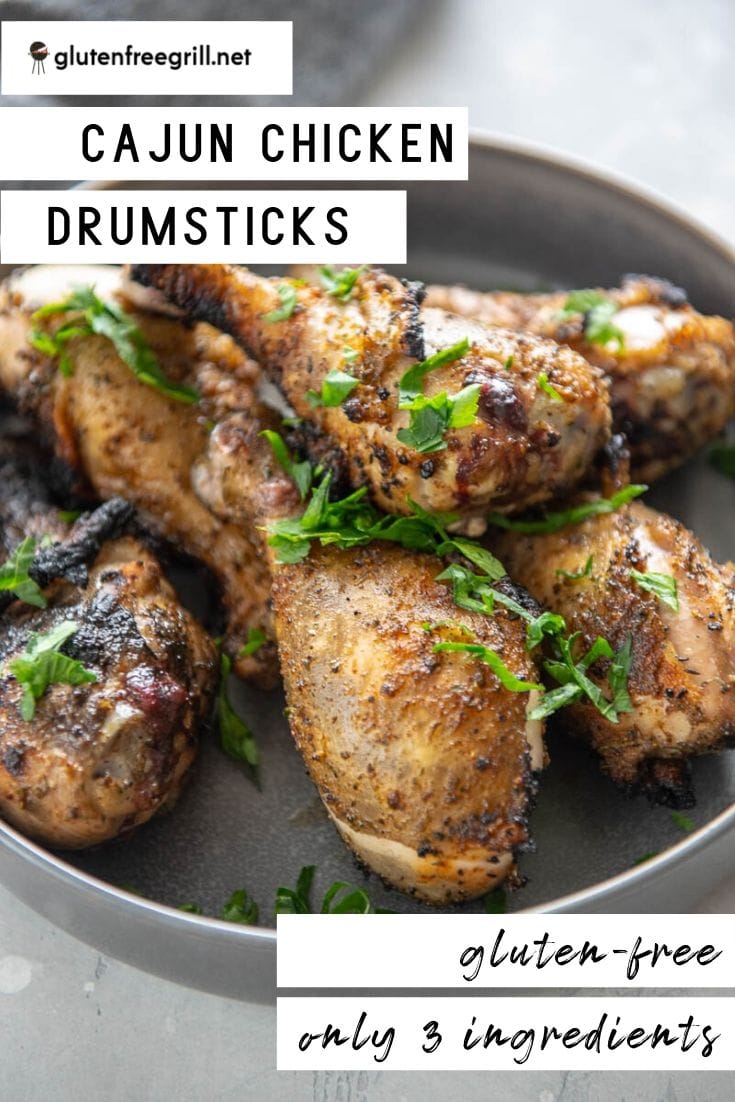 Cajun Chicken Drumsticks Gluten Free Grill