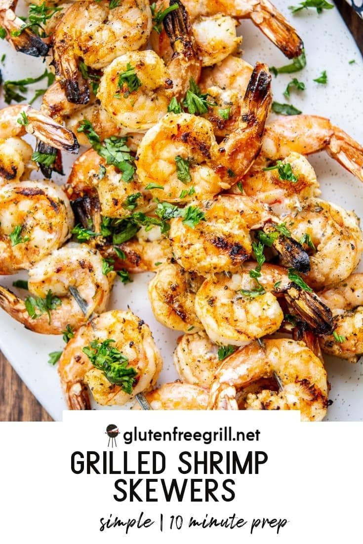 Grilled Shrimp Skewers - Gluten Free Grill
