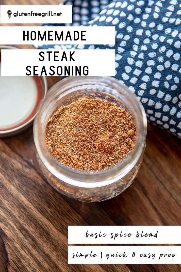 Homemade Steak Seasoning Gluten Free Grill