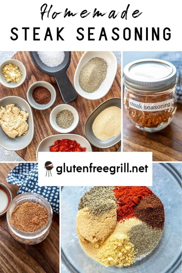 Homemade Steak Seasoning - Gluten Free Grill